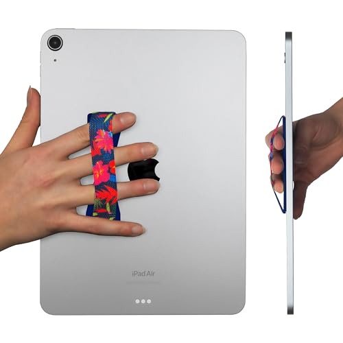 LOVEHANDLE Tablet/XL Grip for Most Tablets and Large Smartphones, Lush Flora