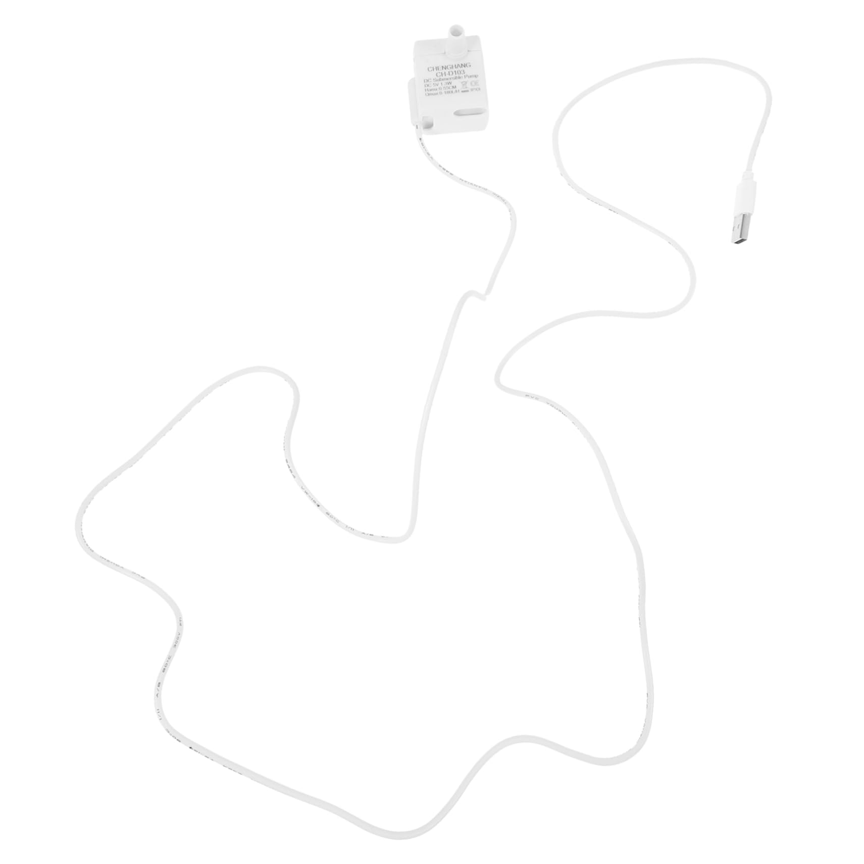 HOLIDYOYO Submersible Mini Water Pump USB Powered Compact and Quiet Fountain Pump for Aquariums Hydroponics and Energy Efficient Design Easy to Use and Transport