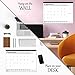 Desk Calendar 17x12 – Monthly Planning Desk Pad & Wall Calendar for Home, School and Office, Big Ink Bleed Resistance Thick Paper Desktop Teacher Calendar Planner