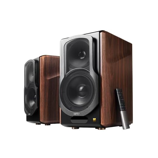 Edifier S2000MKIII Powered Bluetooth Bookshelf 2.0 Speakers - S2000MK3 Near-Field Active Tri-Amped 130w Studio Monitor Speakers for Audiophiles with Wireless, Line-in and Optical Input