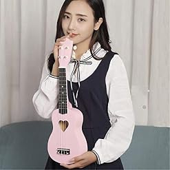 Ukulele 21 Pouces Instrument Ukulele Soprano Kit Bois Uke Hawaii Enfants Guitare avec Sac Gig et Picks Cadeaux Jouets… - Les Beatles, Paul McCartney, John Lennon, RIngo Starr, George Harrison Ukulele 21 Pouces Instrument Ukulele Soprano Kit Bois Uke Hawaii Enfants Guitare avec Sac Gig et Picks Cadeaux Jouets… – Image 5
