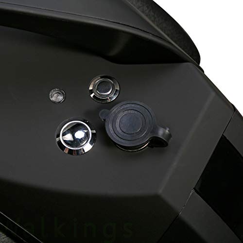 KINGSONG Elektrisches Gyrorad KS-16S, Erwachsene, Schwarz, 1200W Motor, Reichweite bis zu 75km, Gedrosselt auf 35km/h, Aufblasbarer 18\ Reifen, Lautsprecher und Bluetooth