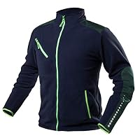 NEO TOOLS – NEO TOOLS Herren Fleece Arbeitsjacke mit Cordura Navy Blau G