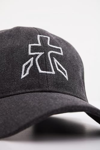 Premiata Para Hombre. Ball Gorra Baseball Negro (Osfa), Casual, AlgodóN - 8