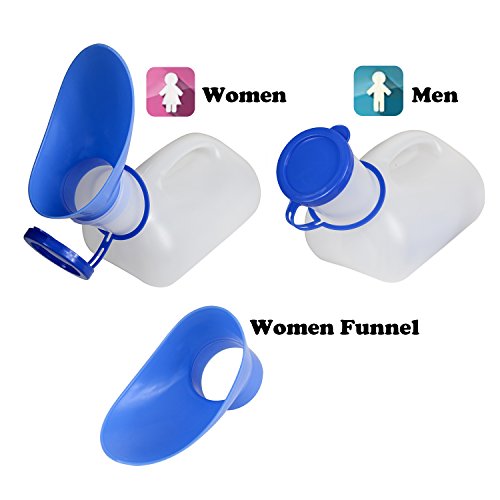 Unisex Töpfchen Urinal für Auto Camping Outdoor Reisen, Urinal für Mann und Frau, Incontinece Pee Flasche, haben eine… - Image 8