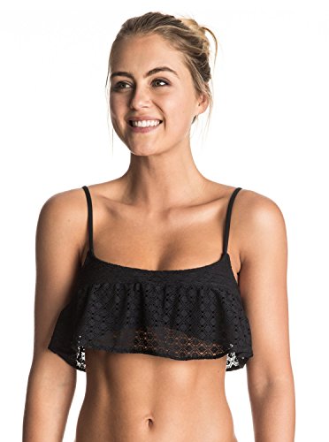 Roxy Women's Doted Crochet Flutter Bikini Top