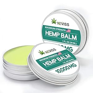 NEVISS (2 Pack) Organic Hémp Balm 10000 MG – 2 Fl Oz