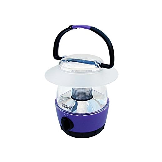 Dorcy LED Bright Mini Lantern 70 Hour Run Time, Small, Model Number: 41-1017, Assorted Colors