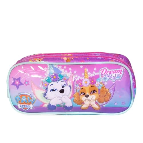 Estojo Duplo Escolar Patrulha Canina Skye KIT