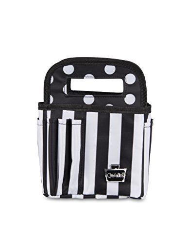 Caboodles Stripes & Dots Cutie Caddy, Black & White