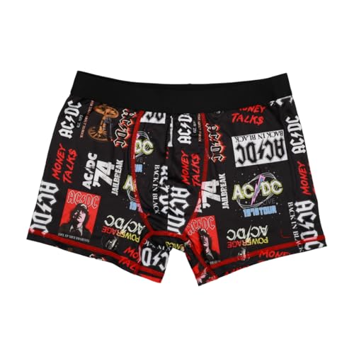 Bioworld ACDC Album Art & Logos Men's 3-Pair Boxer Briefs2