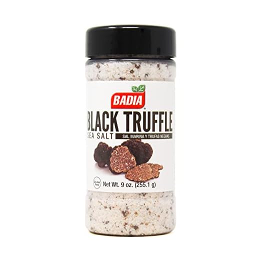Badia Black Truffle Sea Salt 9 oz