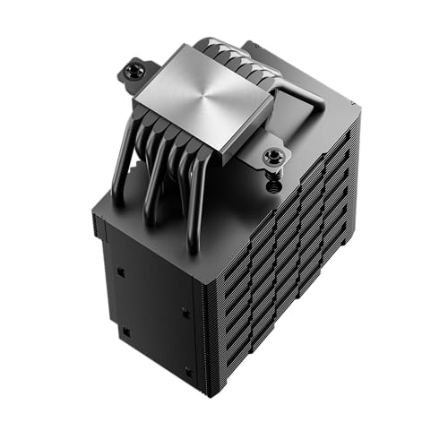 Image of Sudokoo SK700V AM5-Designated Digital Air Cooler, Single Tower Design, High Performance M-Winding Tech Fan, 7 Copper Heat Pipes, L-Rail Lock Mount, 220W Heat Dissipation
