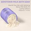 Creamy Coconut Lavender Milk Bath Soak Powder Moisturize Skin Calm Vanilla Luxury Spa Salt Destress Relaxation Gift for Women Perfect Stocking Stuffer