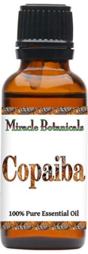 Miracle Botanicals Copaiba Essential Oil - 100% Pure Copaifera Langsdorfii - 10ml or 30ml Sizes - Therapeutic Grade - 30ml
