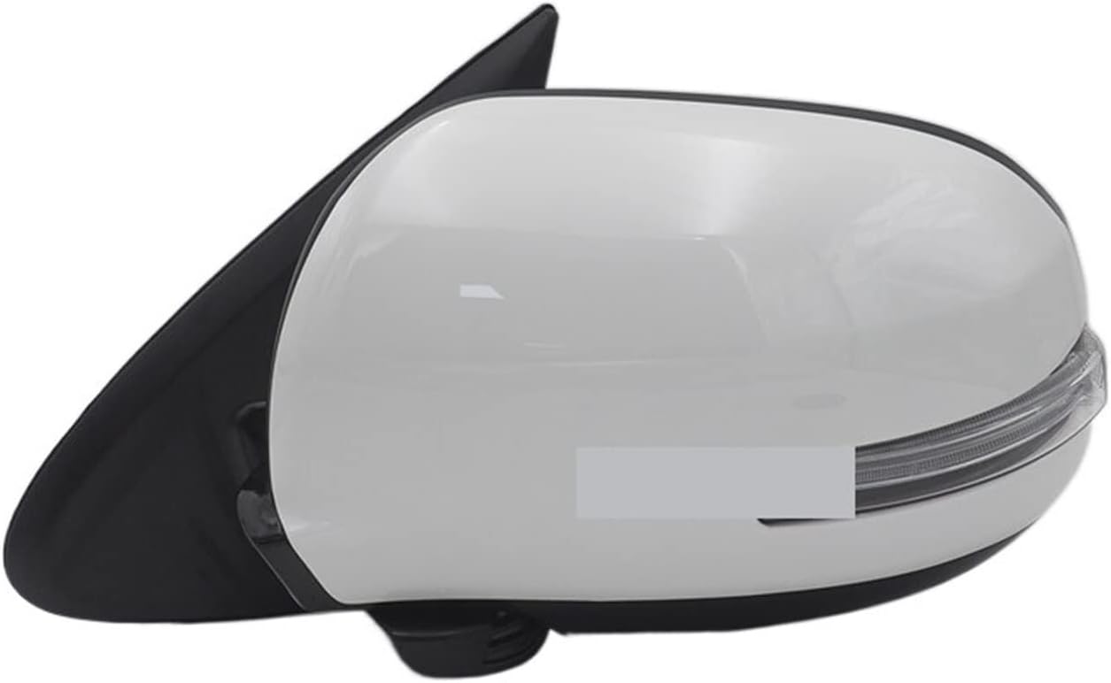 Hoping Rearview Side Mirror Assembly Compatible With Mitsubishi Outlander 2013-2018 9PINS Electric Door Wing Mirror(NO Color-Left)