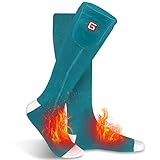 Electric Rechargeable Battery Heated Socks Men Women Cold Weather Heated Socks Sport Outdoor Indoor