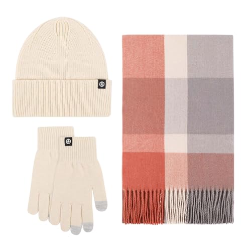 Chapeaux écharpe chaude à capuche en maille tricotée luxe
