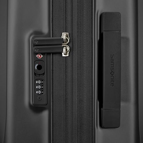 Samsonite UpLIFT Carry-On Hardside Luggage with Spinner Wheels - Airline-Approved, TSA Lock, Adjustable Handle System - Polycarbonate Hard Suitcase for Ultra Lightweight Travel - Phantom Black by Samsonite - Used condition - Image 3