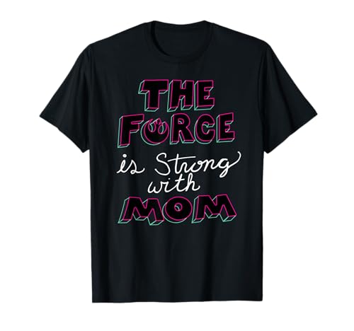 T-shirt Star Wars Mom Rebel Icon en coton pour maman fan de la saga