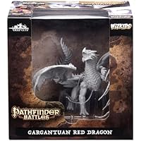 WizKids Pathfinder Battles Deep Cuts - Gargantuan Red Dragon
