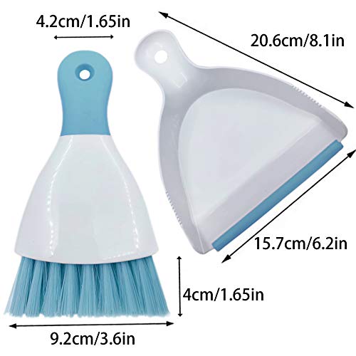 Tiny Team Mini Brush And Dustpan Set (Lake Blue) #TOP3