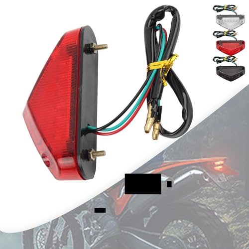 Freno luces trasero moto con señal de giro integrada para scoot 2