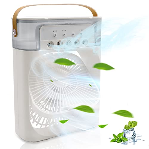 ❤️万能❤️冷風機 加湿器 節電 冷房対策 アロマ 冷風扇 楽天市場】【改良版新登場/冷風機+加湿器】冷風機 卓上 USB 充電