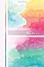 Produktbild Ella: Personalized colorful pastel vibe sketchbook with name: 90 blank pages