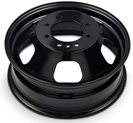 New 17x6 inch OEM Direct Replacement Steel Wheel for 2003-2018 Dodge Ram 3500 8-165.1mm Black 17 in Rim 52121267AC