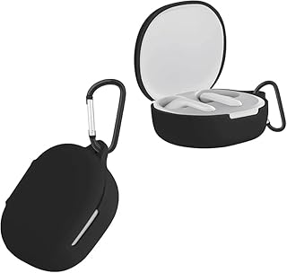 حافظة حماية سيليكون مع حزام لسلسلة المفاتيح بتصميم جذاب ومدمج وصغير الحجم للاستخدام اليومي مع سماعات شاومي بودز 4 لايت من نكست ستور