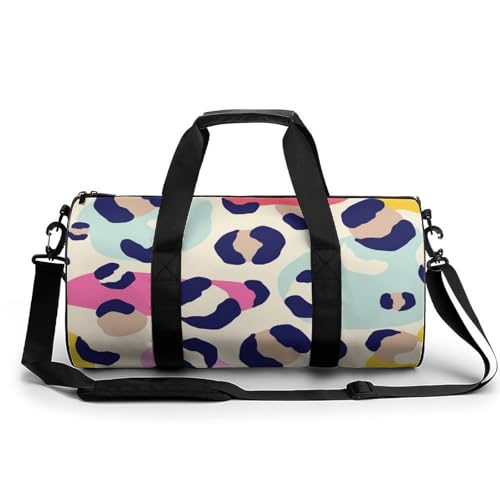 Duffel bag léopard sac de voyage polyvalent 45cm