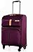 Produktbild GQY Trolley - Tuch Koffer Reisekoffer mit Schule und Arbeit (Color : Violet, Size : 37 * 26 * 58cm(20))