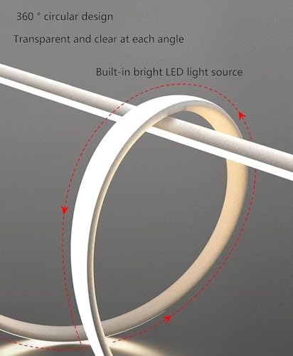 Lampe suspendue LED réglable pour table à manger moderne - 6