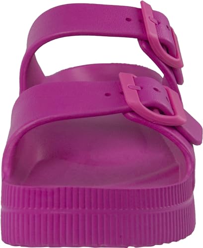 Image of Weweya Platform Sandals Women Arch Support Sandal Buckle Straps Slides