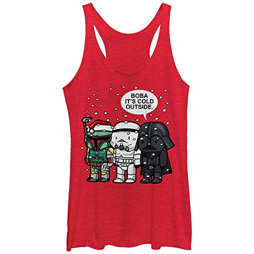 Top Star Wars Boba Fett rouge M : idéal pour vos sorties estivales décontractées