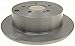 ACDelco Silver 18A2487A Rear Disc Brake Rotor