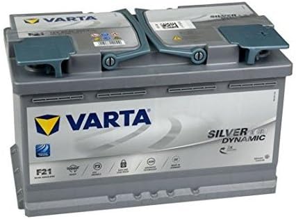 Batería Varta F21 SIL-DYN-AGM 12 V 80 Ah DIM.315 x 175 x 190 B13