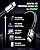 Silkland 10K 8K HDMI 2.1 Cable+240W Short USB C to USB C Cable (1FT, 2 Pack)