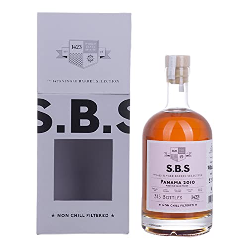 1423 World Class Spirits S.B.S PANAMA Madeira Cask Finish 2010 52%, Volume - 0.7 l in Geschenkbox Rum