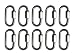 10 Pieces Stainless Steel 316 Quick Link 3.5mm 1/8" Marine Grade