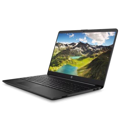 Image of HP 15 Laptop, 15.6 inch HD Display, Intel Pentium N5030 Processor, 8GB RAM, 256GB SSD, RJ45, HDMI, Media Card Reader, Wi-Fi, Windows 11 Home, Black