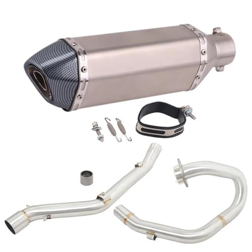 Système d'échappement moto Suzuki DR-Z400 en inox durable pour optimiser le collecteur