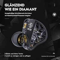 Yinyoo CCZ Harmony BC01 Pro In-Ear-Kopfhörer, 1DD 1BA Hybrid-Treiber, HiFi-Kopfhörer, drei Frequenz-Balancen, kabelgebunden, IEM, Stereo-Sound, 3,5-mm-Stecker – Ansicht 2