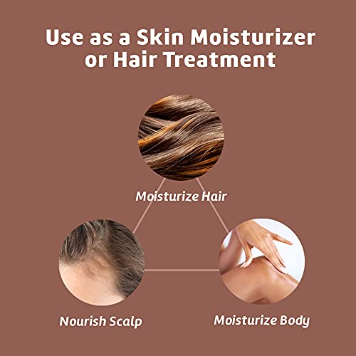 De La Cruz Coconut Oil - Expeller Pressed Coconut Oil For Skin And Hair - Natural Moisturizer For Skin And Hair - 2.2Oz (4 Jars) #TOP3