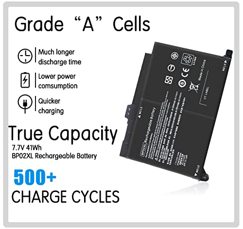 Bp02Xl 849909-850 Laptop Battery For Hp Pavilion 15-Au000 15-Aw000 15T-Aw000 Series 15-Au063Cl 15-Au091Nr 15-Au010Wm 15- Au123Cl 15-Aw068Nr 849909-855 849569-421 849569-542 Computer Batteries. #TOP1