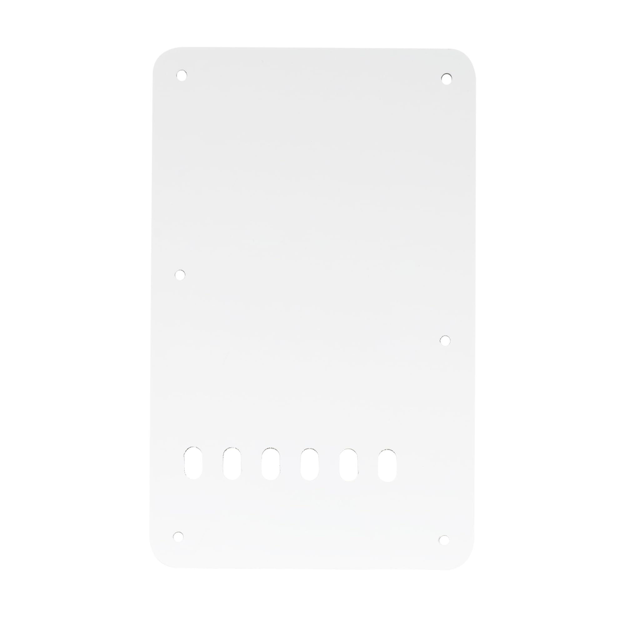 Musiclily Vintage Plaque Arrière Vibrato Musiclily Pour Fender Strat - Style Vintage 6 Trous, Blanc 1 Pli Vibrato Stratocaster Fender