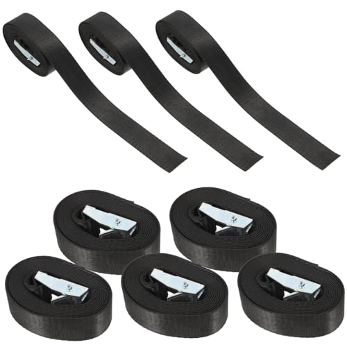 NAMOARLY 8pcs Kayak Buckle Bungee Cord Bungee Rope Bungee Straps Cargo Straps Tie Down Buckle Straps Adjustable Bungee Hooks Cam Buckle Straps Adjustable Strap Tie Down Straps Zinc Alloy