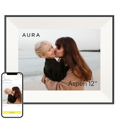 Aspen 12" | Aura's Most Versatile HD Digital Picture Frame