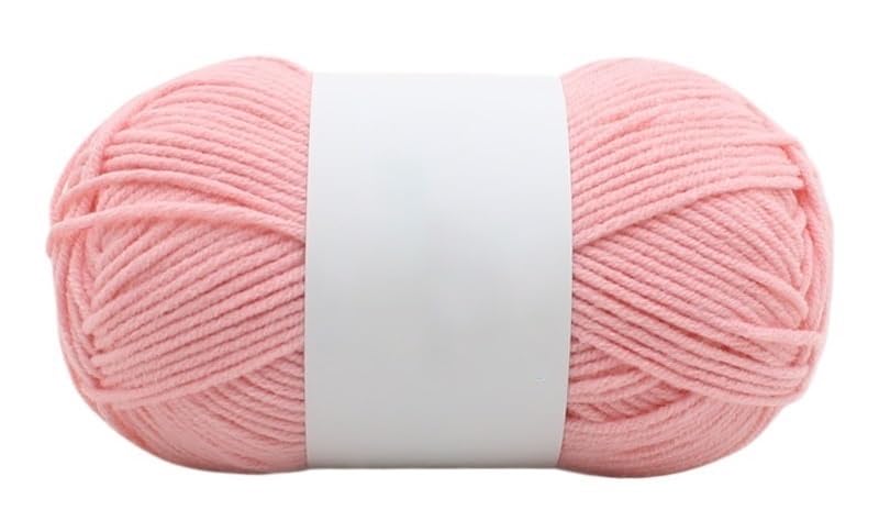 Fil de coton pour crocheter lot de 5 rouleaux de fil artisanal mélangé 4 brins de 50g
